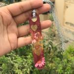 Customised Resin BookMark with Keychain